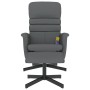 Relax-Massagesessel mit Fußstütze Kunstleder grau von vidaXL, Sessel - Ref: Foro24-356716, Preis: 128,66 €, Rabatt: %