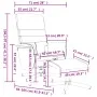 Sillón de masaje reclinable con reposapiés cuero sintético gris de vidaXL, Sillones - Ref: Foro24-356716, Precio: 128,18 €, D...