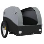 Fahrradanhänger aus schwarzem und grauem Eisen 45 kg von vidaXL, Fahrradanhänger - Ref: Foro24-94133, Preis: 95,49 €, Rabatt: %
