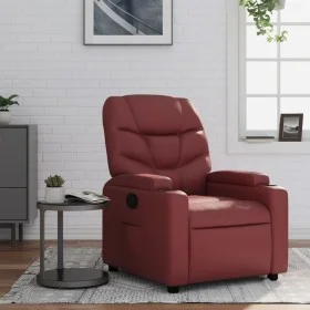 Roter Kunstledersessel von vidaXL, Sessel - Ref: Foro24-372469, Preis: 230,40 €, Rabatt: %