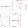 Roter Kunstledersessel von vidaXL, Sessel - Ref: Foro24-372469, Preis: 230,37 €, Rabatt: %