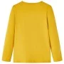 Camiseta infantil de manga larga ocre oscuro 116 de vidaXL, Camisetas para niños - Ref: Foro24-13481, Precio: 8,59 €, Descuen...