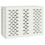 Funda para Aire Acondicionado Blanco 110 x 50 x 80 cm Acero