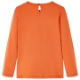 Kinder langärmliges T-Shirt in geröstetem Orange, Größe 92. von vidaXL, Kinder-T-Shirts - Ref: Foro24-13614, Preis: 10,70 €, ...