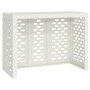 Funda para Aire Acondicionado Blanco 110 x 50 x 80 cm Acero