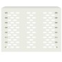 Funda para Aire Acondicionado Blanco 110 x 50 x 80 cm Acero