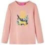Children's long-sleeved t-shirt light pink 104 by vidaXL, Kids T-shirts - Ref: Foro24-13550, Price: 8,30 €, Discount: %