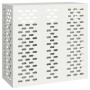 Funda para Aire Acondicionado Blanco 110 x 50 x 105 cm Acero