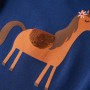 Camiseta infantil de manga larga azul marino 140 de vidaXL, Camisetas para niños - Ref: Foro24-13623, Precio: 8,94 €, Descuen...