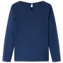 Marineblaues Langarm-T-Shirt für Kinder 104 von vidaXL, Kinder-T-Shirts - Ref: Foro24-13640, Preis: 8,59 €, Rabatt: %
