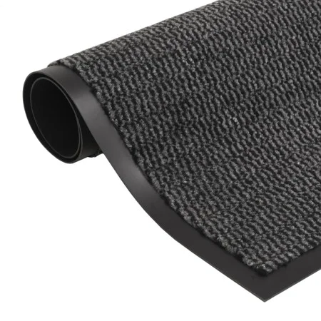 Rectangular entrance rug with a knot of 90x150 cm in anthracite. by vidaXL, Doormats - Ref: Foro24-132714, Price: 46,49 €, Di...