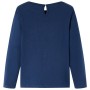 Kinder Langarmshirt in Marineblau, Größe 128. von vidaXL, Kinder-T-Shirts - Ref: Foro24-13642, Preis: 8,66 €, Rabatt: %