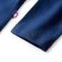 Kinder Langarmshirt in Marineblau, Größe 128. von vidaXL, Kinder-T-Shirts - Ref: Foro24-13642, Preis: 8,59 €, Rabatt: %