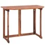 Garden bistro table and chairs set 2 pieces solid acacia wood by vidaXL, Garden sets - Ref: Foro24-44038, Price: 308,28 €, Di...