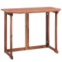 Garten-Bistrotisch und Stühle-Set, 2-teilig, massives Akazienholz von vidaXL, Gartensets - Ref: Foro24-44038, Preis: 316,06 €...