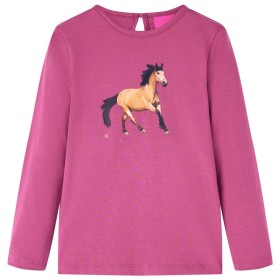 Himbeere 92 Langarm-T-Shirt für Kinder von vidaXL, Kinder-T-Shirts - Ref: Foro24-14024, Preis: 9,08 €, Rabatt: %