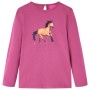 Camiseta infantil de manga larga frambuesa 92 de vidaXL, Camisetas para niños - Ref: Foro24-14024, Precio: 9,08 €