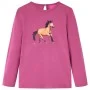 Long-sleeved raspberry children's t-shirt size 116 by vidaXL, Kids T-shirts - Ref: Foro24-14026, Price: 8,98 €, Discount: %