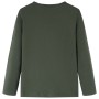 Camiseta infantil de manga larga caqui 92 de vidaXL, Camisetas para niños - Ref: Foro24-14204, Precio: 9,00 €