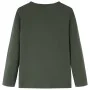 Khaki Langarm-T-Shirt für Kinder 116 von vidaXL, Kinder-T-Shirts - Ref: Foro24-14206, Preis: 8,92 €, Rabatt: %