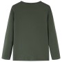 Khaki Langarm-T-Shirt für Kinder 116 von vidaXL, Kinder-T-Shirts - Ref: Foro24-14206, Preis: 9,00 €, Rabatt: %