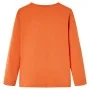 Hellbraunes orangefarbenes Langarm-Kinder-T-Shirt 104 von vidaXL, Kinder-T-Shirts - Ref: Foro24-14210, Preis: 8,92 €, Rabatt: %