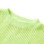 Neon yellow knitted child's sweater size 116 by vidaXL, Kids T-shirts - Ref: Foro24-14577, Price: 13,39 €, Discount: %