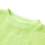 Neon yellow knitted child's sweater size 116 by vidaXL, Kids T-shirts - Ref: Foro24-14577, Price: 13,26 €, Discount: %