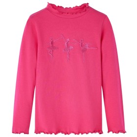 Camiseta infantil de manga larga rosa brillante 104 de vidaXL, Camisetas para niños - Ref: Foro24-13705, Precio: 8,39 €, Desc...
