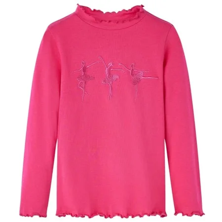 Bright pink long-sleeved children's t-shirt size 104 by vidaXL, Kids T-shirts - Ref: Foro24-13705, Price: 8,30 €, Discount: %