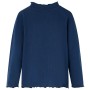 Marineblaues Langarm-T-Shirt für Kinder 116 von vidaXL, Kinder-T-Shirts - Ref: Foro24-13711, Preis: 8,39 €, Rabatt: %