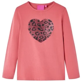 Langarm-T-Shirt für Kinder im Alter von 104 Jahren in Rosa von vidaXL, Kinder-T-Shirts - Ref: Foro24-13785, Preis: 8,77 €, Ra...
