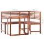 Garden bistro table and chairs set 2 pieces solid acacia wood by vidaXL, Garden sets - Ref: Foro24-44038, Price: 308,28 €, Di...
