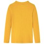Long-sleeved dark ocher elastic knit children's t-shirt size 92 by vidaXL, Kids T-shirts - Ref: Foro24-13834, Price: 8,00 €, ...