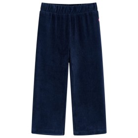 Child's navy blue corduroy pants size 128 by vidaXL, kids pants - Ref: Foro24-13897, Price: 12,34 €, Discount: %