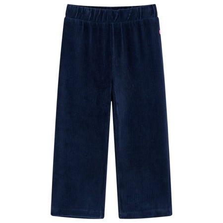 Marineblaue Cordhose für Kinder 128 von vidaXL, Kinderhosen - Ref: Foro24-13897, Preis: 12,34 €, Rabatt: %