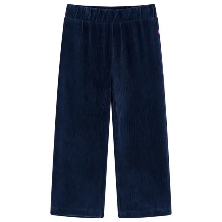 Pantalón infantil pana azul marino 128 de vidaXL, Pantalones de niños - Ref: Foro24-13897, Precio: 12,22 €, Descuento: %