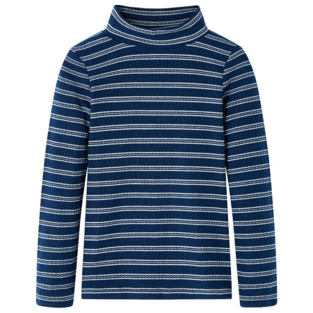 Kinder Langarmshirt in Marineblau, Größe 140. von vidaXL, Kinder-T-Shirts - Ref: Foro24-13938, Preis: 8,00 €, Rabatt: %
