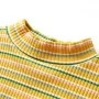 Langärmeliges Kinder-T-Shirt mit hohem Kragen ockerfarben 128 von vidaXL, Kinder-T-Shirts - Ref: Foro24-14362, Preis: 9,12 €,...