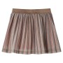 Kinder-Faltenrock mit braunem und rosa Glitzer 92 von vidaXL, Kinderhosen - Ref: Foro24-14554, Preis: 13,10 €, Rabatt: %