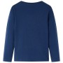 Marineblaues Langarm-T-Shirt für Kinder 92 von vidaXL, Kinder-T-Shirts - Ref: Foro24-14064, Preis: 8,87 €, Rabatt: %