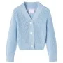 Strickjacke für Kinder in Blau 92 von vidaXL, Oberbekleidung für Kinder - Ref: Foro24-14580, Preis: 13,42 €, Rabatt: %