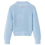 Strickjacke für Kinder in Blau 92 von vidaXL, Oberbekleidung für Kinder - Ref: Foro24-14580, Preis: 13,55 €, Rabatt: %