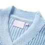 Strickjacke für Kinder in Blau 92 von vidaXL, Oberbekleidung für Kinder - Ref: Foro24-14580, Preis: 13,42 €, Rabatt: %
