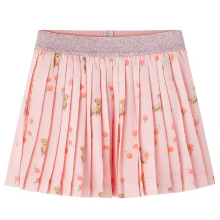 Light orange pleated children's skirt 92 by vidaXL, kids pants - Ref: Foro24-14619, Price: 13,55 €, Discount: %