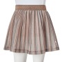 Kinder-Faltenrock mit braunem und rosa Glitzer 116 von vidaXL, Kinderhosen - Ref: Foro24-14556, Preis: 13,10 €, Rabatt: %