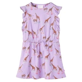 Kinderkleid mit Rüschenärmeln Spitze Flieder 140 von vidaXL, Kinderkleider - Ref: Foro24-14604, Preis: 15,16 €, Rabatt: %