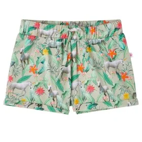 Kindershorts mit Kordelzug hell khaki 140 von vidaXL, Kinderhosen - Ref: Foro24-14631, Preis: 10,97 €, Rabatt: %