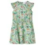 Light khaki dress for children with flutter sleeves, size 104. by vidaXL, Children's dresses - Ref: Foro24-14633, Price: 14,7...