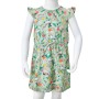 Vestido infantil con mangas volantes caqui claro 104 de vidaXL, Vestidos de niños - Ref: Foro24-14633, Precio: 14,85 €, Descu...